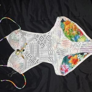 White swimsuit size small